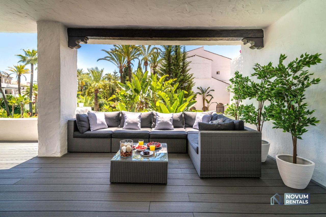 Luxurious Beachside In The Heart Of Puente Romano Marbella Exteriör bild