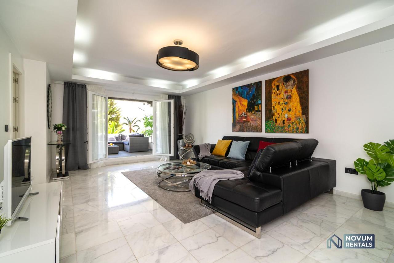 Luxurious Beachside In The Heart Of Puente Romano Marbella Exteriör bild